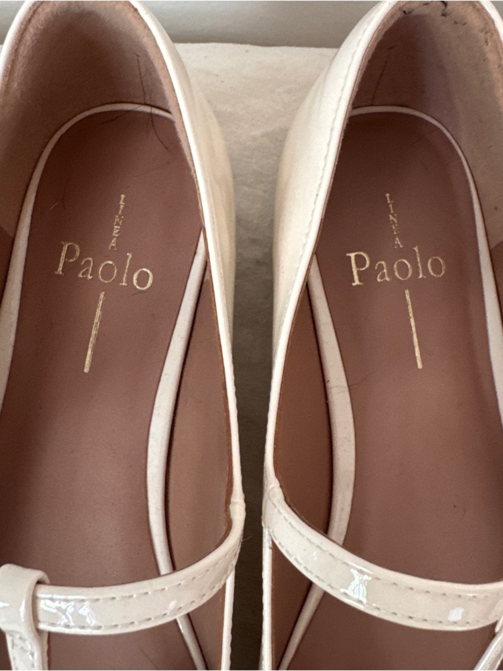Cream Mary Jane Ballet Flat - Picture 2 of 7